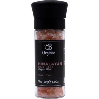 Orgibite Vegan Himalaya Tuzu Tane 120 gr