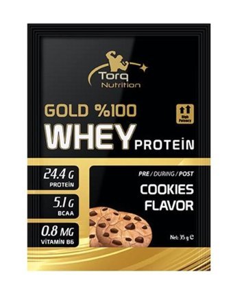 Torq Nutrition Gold Kurabiyeli Whey Protein Tozu 35 Gr