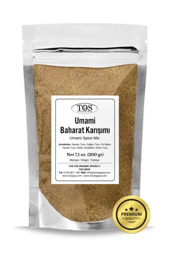 Tos The Organic Spices Azáfran Safran Baharat Karışımı Toz 200 gr