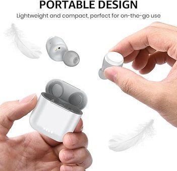 Tozo T6 Kulak İçi Kablosuz Bluetooth Kulaklık Beyaz