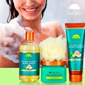 Tree Hut Shea Moisturizing Hindistan Cevizi Lime Duş Jeli 502 ml