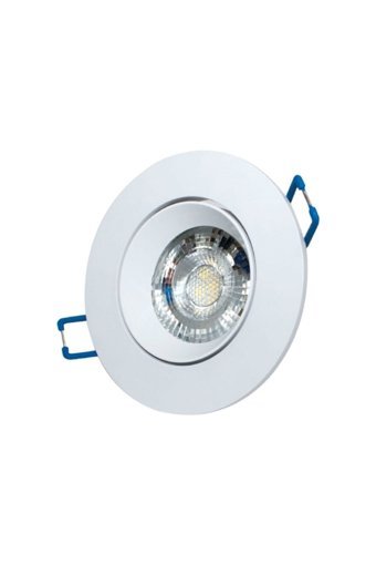 Cata Ct 5256 Alüminyum Tekli Başlık Yuvarlak Gömme Led Spot Armatür Beyaz