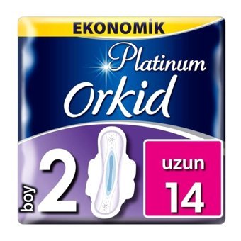 Orkid Platinum İnce 14'lü Hijyenik Ped 6 Adet