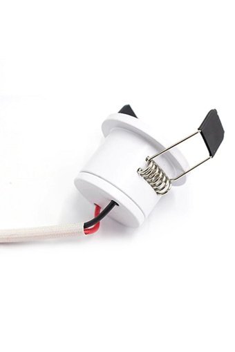 Cata Ct-5270 Plastik Tekli Başlık Yuvarlak Gömme Led Spot Lamba Beyaz