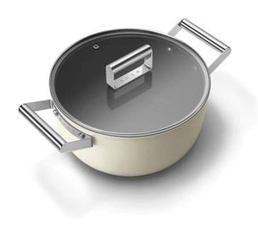 Smeg Ckfc2411Crm 24 cm Alüminyum Derin Tencere