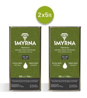Smyrna Teneke Sızma Zeytinyağı 2x5 lt