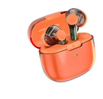 Wiwu T12 Kulak İçi Bluetooth Kulaklık Turuncu