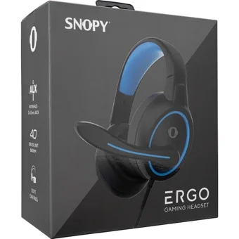 Snopy Sn-Gx1 Oyuncu Kulak Üstü Kablolu Bluetooth Kulaklık Siyah