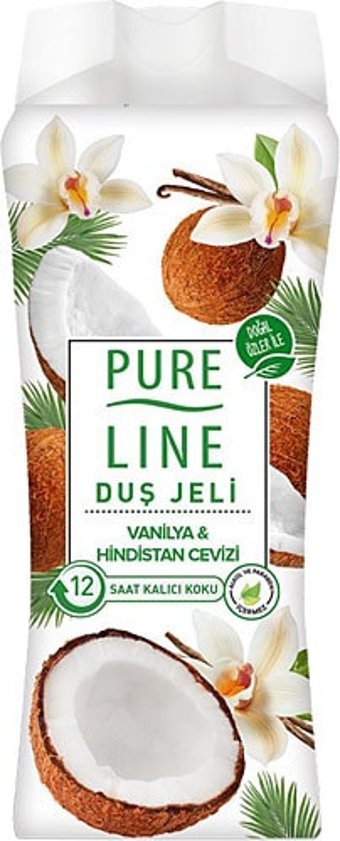 Pure Line Hindistan Cevizi Vanilyalı Duş Jeli 400 ml