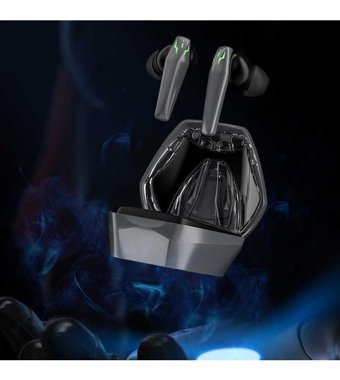 Wiwu TWS07 5.0 Gürültü Önleyici Oyuncu Kablosuz Kulak İçi Bluetooth Kulaklık Siyah