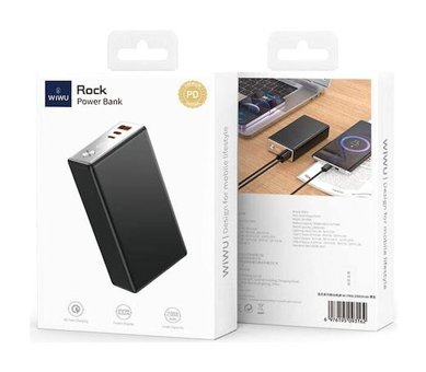 Wiwu Wi-P006 20000 mAh Powerbank Siyah
