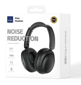 Wiwu Wıwu-Ta95397 Kulak Üstü Kablosuz Bluetooth Kulaklık Siyah