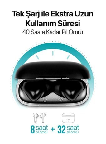 Ttec Airbeat Move Kulak İçi Kablosuz Bluetooth Kulaklık Siyah