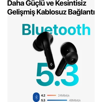 Ttec Airbeat Pro Kulak İçi Kablosuz Bluetooth Kulaklık Siyah