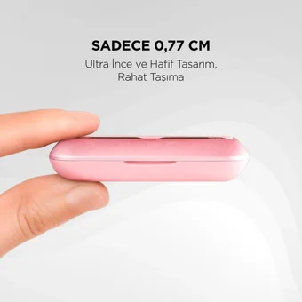 Ttec Airbeat Ultraslim Kulak İçi Kablosuz Bluetooth Kulaklık Pembe