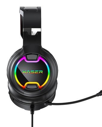 Xaser H2233D Oyuncu Kulak Üstü Kablolu Bluetooth Kulaklık Siyah