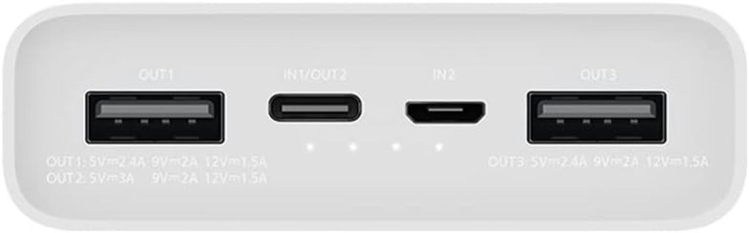 Xiaomi 20000 mAh Powerbank Beyaz