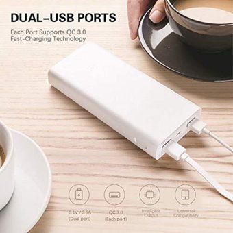 Xiaomi 20000 mAh Powerbank Beyaz