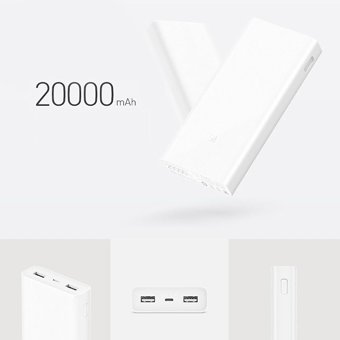 Xiaomi Mi 20000 mAh Powerbank Beyaz