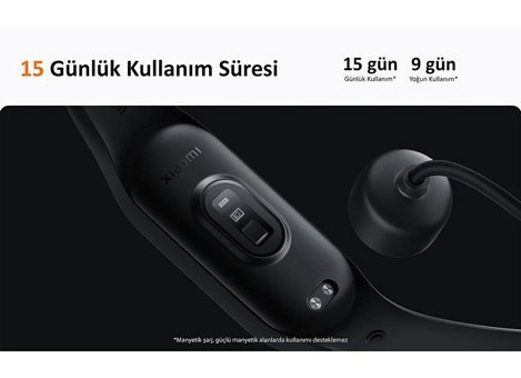 Xiaomi Mi Smart Band 46.5 mm Dikdörtgen Unisex Akıllı Saat Siyah