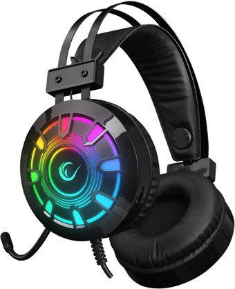 Rampage Rm-K59 Mikrofonlu Kablolu Kulak Üstü Kulaklık Siyah