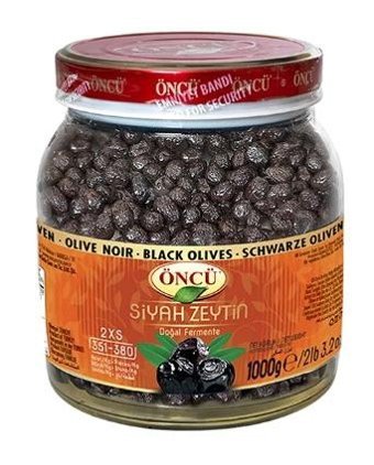 Öncü Siyah Zeytin Pet Kavanoz 1 kg