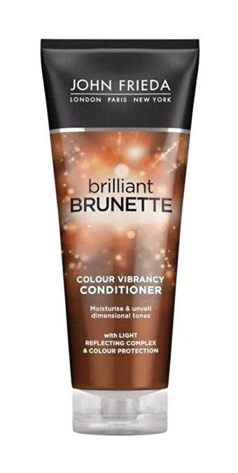 John Frieda Brilliant Brunette Canlandırıcı Yıpranmış Saçlar İçin Saç Kremi 250 ml