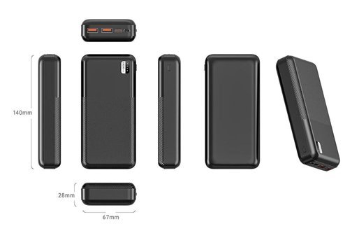 Xipin PX722 Hızlı Şarj 20000 mAh Powerbank