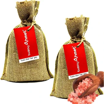 Tuzcu Ahmet İyotlu Kristal Himalaya Tuzu Paket 2x1 kg
