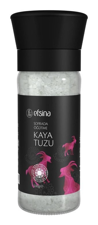 Efsina İyotlu Kristal Kaya Tuzu Değirmen
