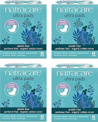 Natracare Ultra Ekstra Organik İnce 40'lı Hijyenik Ped 4 Adet
