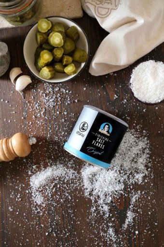 Efsina Original İyotsuz Yaprak Kaynak Tuzu Kutu 140 gr