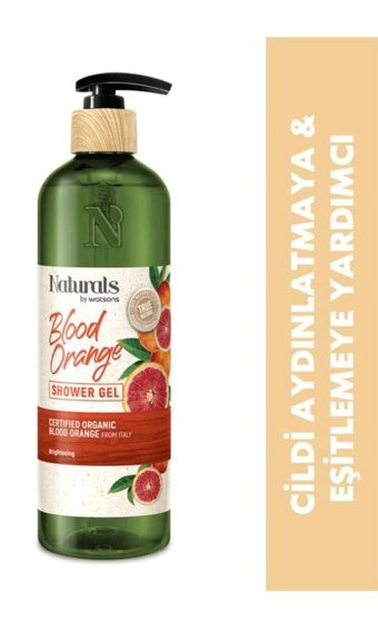 Naturals by Watsons Kan Portakalı Duş Jeli 490 ml