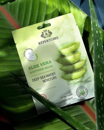 Repertoire Aloe Vera Soothing Aloe Veralı Nemlendirici Kağıt Yüz Maskesi 23 gr