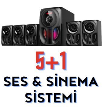 Rever 80 W Bluetoothlu Ev Sinema Sistemi