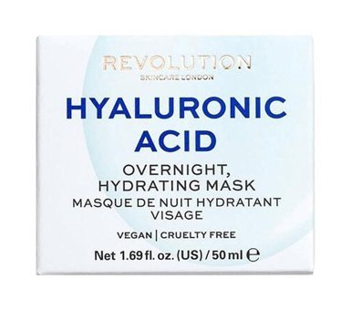 Revolution Skincare Hyaluronik Asit Nemlendiricili Krem Yüz Maskesi 50 ml