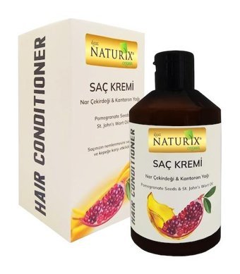 Naturix Nemlendirici Kantoron Yağı Nar Çekirdeği Saç Kremi 250 ml