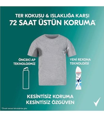 Rexona Cotton Dry Sprey Kadın Deodorant 3x150 ml