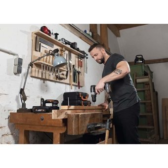 Worx WX102 20 V 751 - 1000 W Darbesiz Akülü Şarjlı Profesyonel Matkap