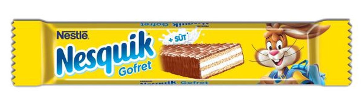 Nesquik Beyaz Çikolatalı Gofret 26.7 gr