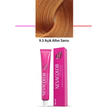 Neva 9.3 Açık Altın Sarısı Organik Krem Saç Boyası 50 gr