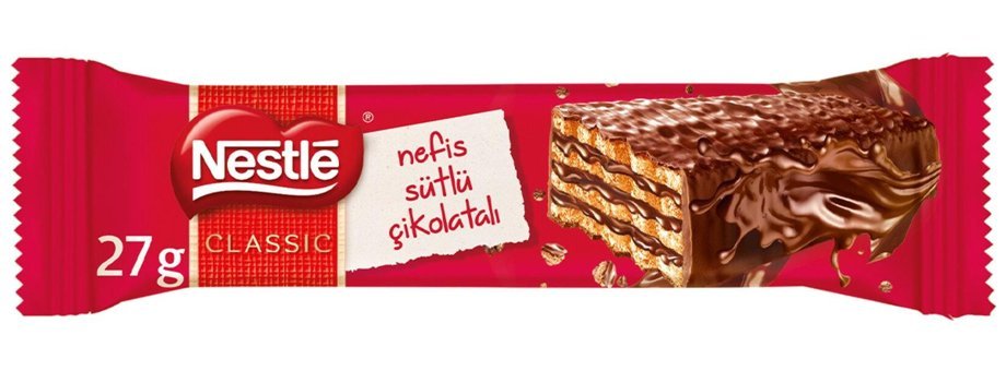 Nestle Classic Sütlü Çikolatalı Gofret 27 gr