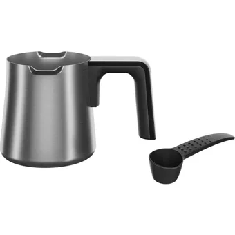 Grundig TCM 7064 D 2 Hazneli Otomatik 1.5 lt Su Hazneli 6 Fincan 1100 W Siyah Türk Kahvesi Makinesi