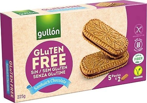 Gullon Glutensiz Çikolatalı Bisküvi 225 gr