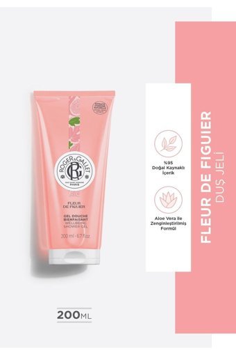 Roger Gallet Aloe Vera Greyfurt İncir Nemlendirici Duş Jeli 200 ml