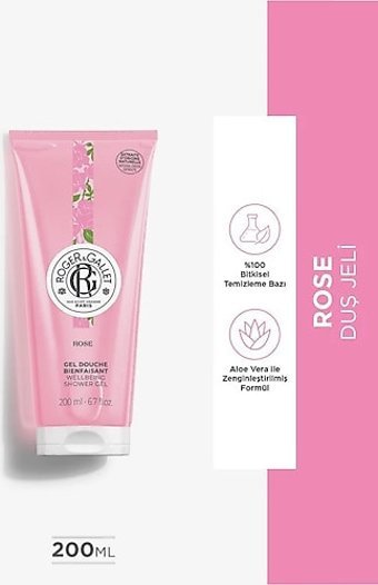 Roger Gallet Aloe Vera Gül Nemlendirici Duş Jeli 200 ml