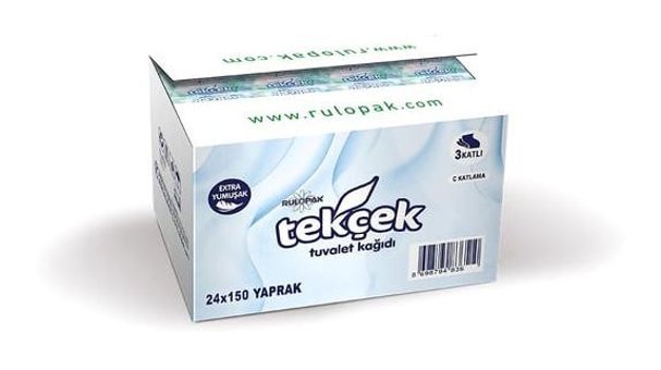 Rulopak 3 Katlı 24'lü Rulo Tuvalet Kağıdı