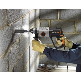 Worx WX339 800 W 5300 darbe/dk 3.5 kg Aküsüz Elektrikli Kırıcı Delici Matkap