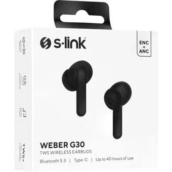 S-Link G30 Kulak İçi Kablosuz Bluetooth Kulaklık Siyah