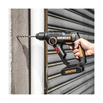 Worx WX390.9 5000 darbe/dk 1.6 kg Akülü Şarjlı Kırıcı Delici Matkap